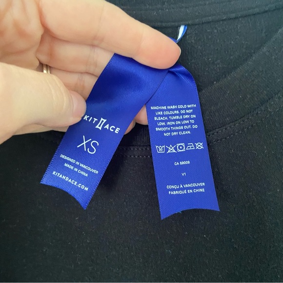 Kit and Ace Weekend Pullover XS Black - Picture 5 of 5